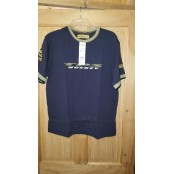 TPS Hockey T Shirt NAVY-  KHAKI Junior Sizes 